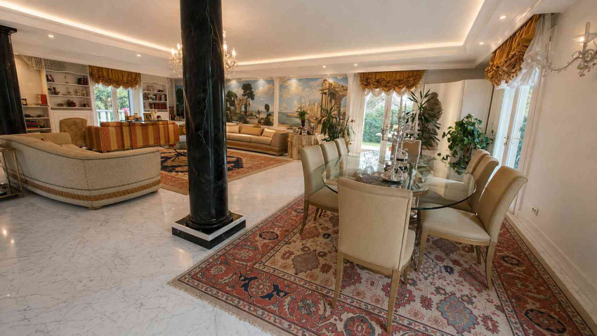 villa con parco via gioberti